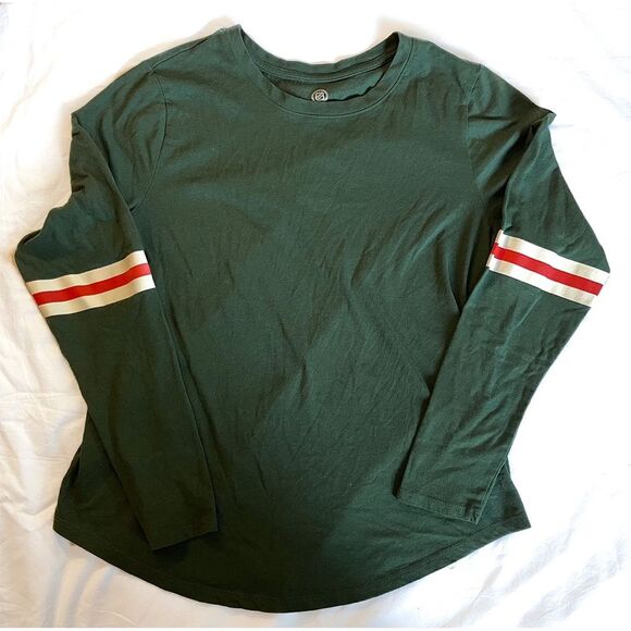 NHL Minnesota Wild Long Sleeve Tee Green T Shirt - Picture 3 of 5